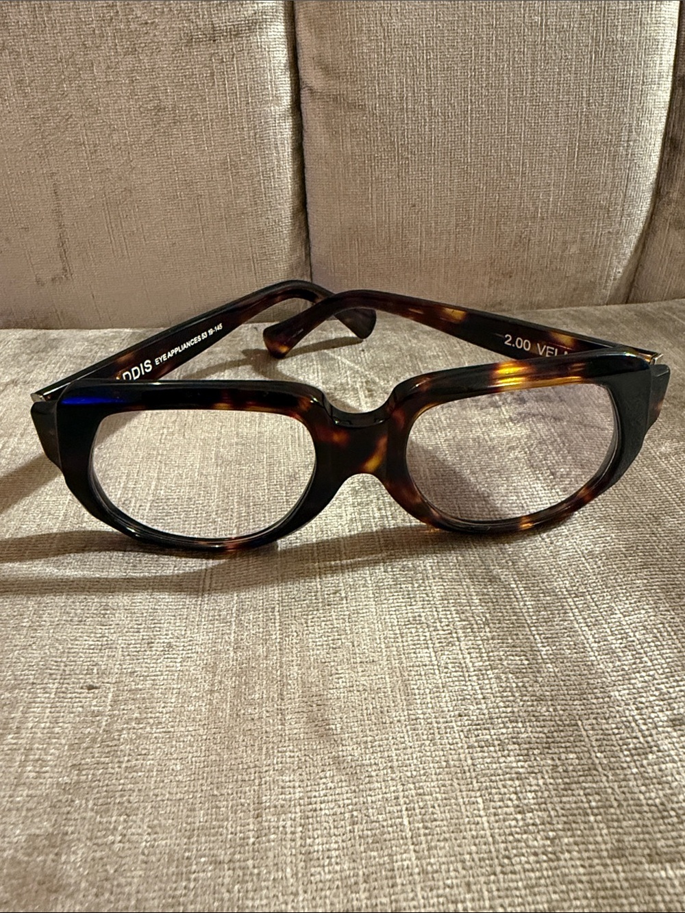 Tortoiseshell Progressive  Reading Glasses - 2.00 Strength /